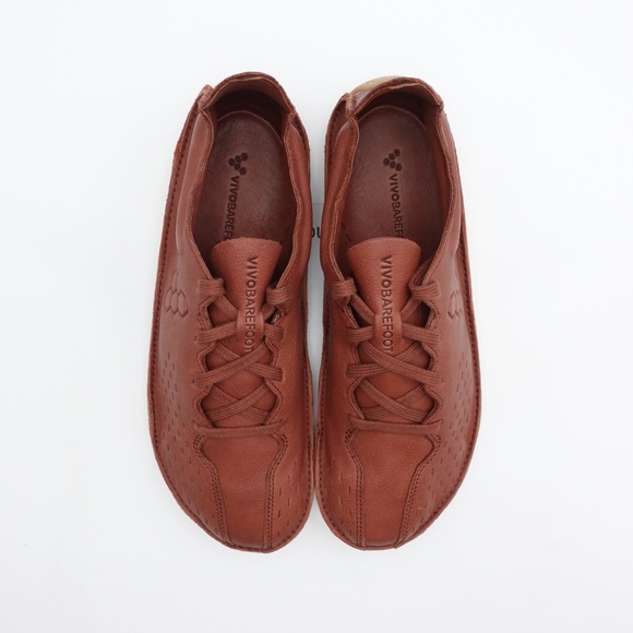 NEW Vivobarefoot Women's Sensus Leather Barefoot Shoes 209560-07 Bark - Picture 3 of 13